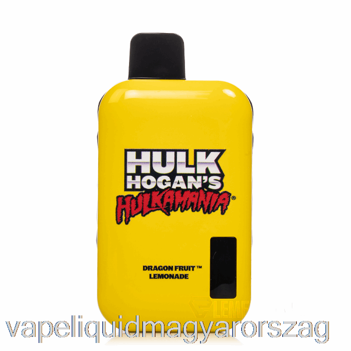Hulk Hogan Hulkamania 8000 Eldobható Sárkánygyümölcsös Limonádé Vape Toll